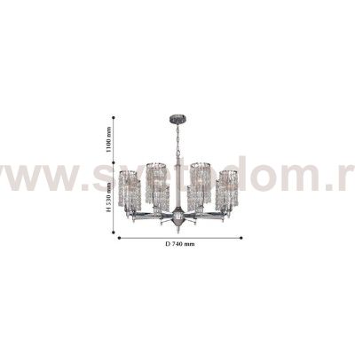 Люстра подвесная Favourite 2304-8P Federo