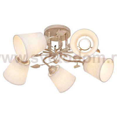 Светильник ЭкономСвет 2304YX/5YG BEG