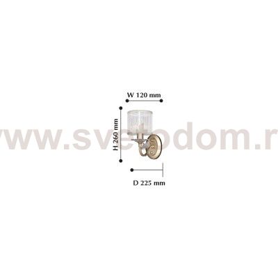 Настенный светильник Favourite 2307-1W Seraphima