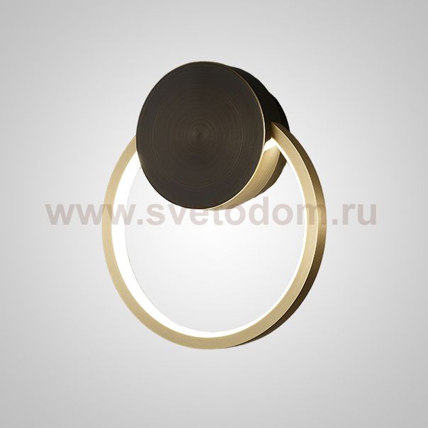 Настенный светильник WOLKE SMALL D20 Brass ImperiumLoft 230789-23