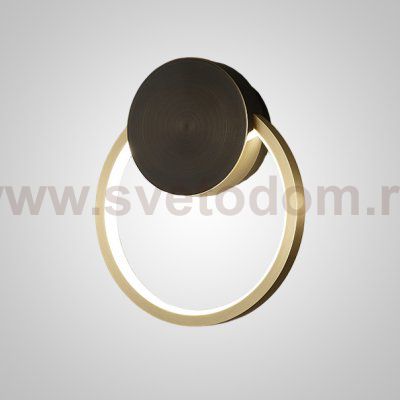 Настенный светильник WOLKE SMALL D20 Brass ImperiumLoft 230789-23