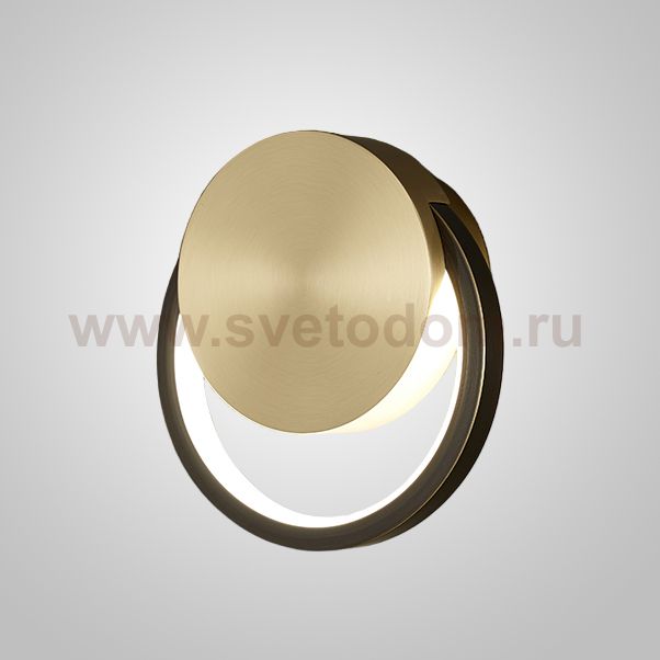 Настенный светильник WOLKE SMALL D15 Black ImperiumLoft 230790-23