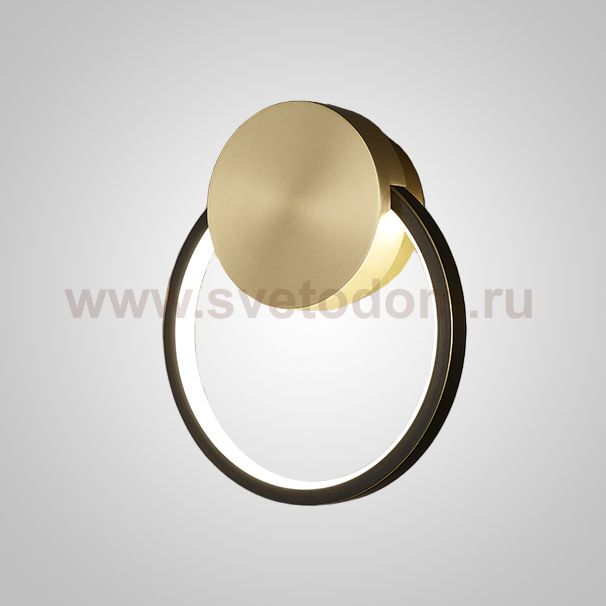 Настенный светильник WOLKE SMALL D20 Black ImperiumLoft 230791-23