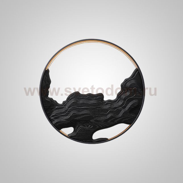 Настенный светильник ARNAR D61,5 Black ImperiumLoft 230796-23