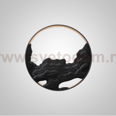 Настенный светильник ARNAR D61,5 Black ImperiumLoft 230796-23