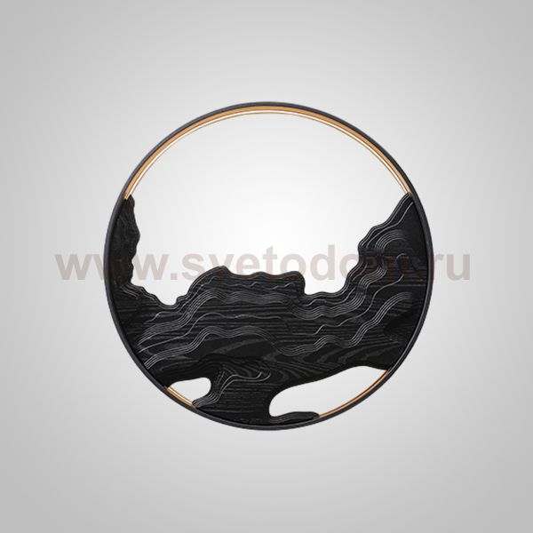 Настенный светильник ARNAR D81,5 Black ImperiumLoft 230797-23