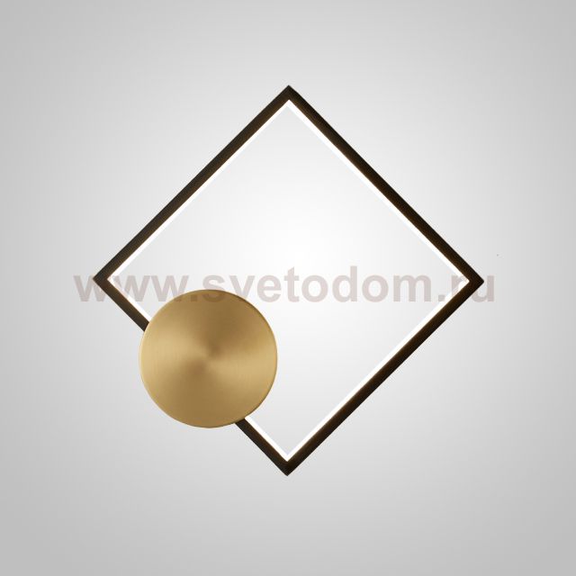 Настенный светильник WOLKE WIDE L24 Black ImperiumLoft 230833-23