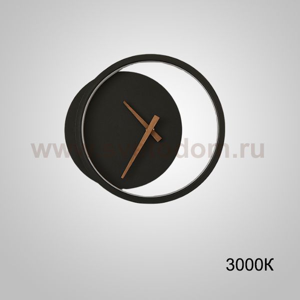 Настенный светильник CLOCK Black 3000К ImperiumLoft 230835-23