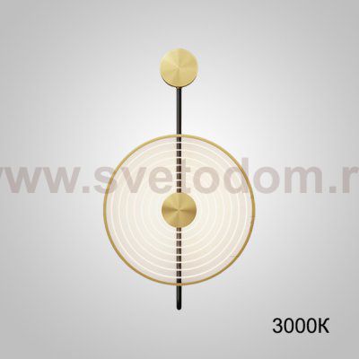 Настенный светильник WINDSOR Brass 3000К ImperiumLoft 230844-23