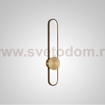 Настенный светильник HEIDY L H60 Black Brass ImperiumLoft 230864-23