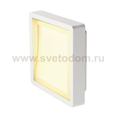 SLV 230881 INDIGLA Downunder Wandleuchte, weiss, 36 SMD LED, 6W, 3000K, IP54