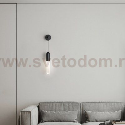 Настенный светильник SIGLEIF WALL Black ImperiumLoft 230912-23