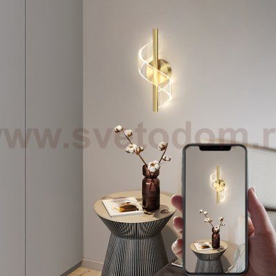 Настенный светильник ORNELLA WALL Brass ImperiumLoft 230973-23