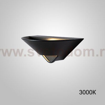 Настенный светильник PITT Black 3000К ImperiumLoft 231001-23