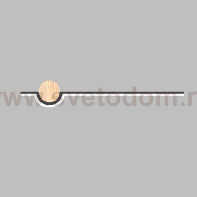 Настенный светильник VIRTUE L77 Black ImperiumLoft 231024-23