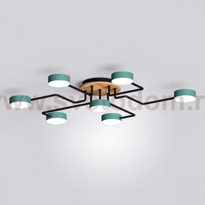 Потолочная люстра SCHEME LED COLOR L83 Green ImperiumLoft 231092-26