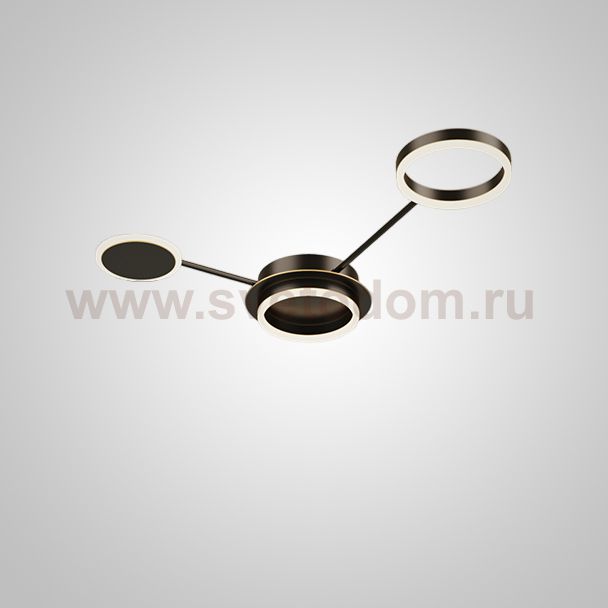 Потолочный светильник ALDAN L75 Black ImperiumLoft 231137-23