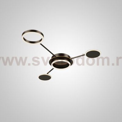 Потолочный светильник ALDAN L85 Black ImperiumLoft 231138-23