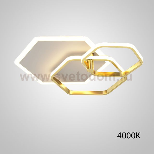 Потолочный светильник EDGON S Brass 4000К ImperiumLoft 231163-23
