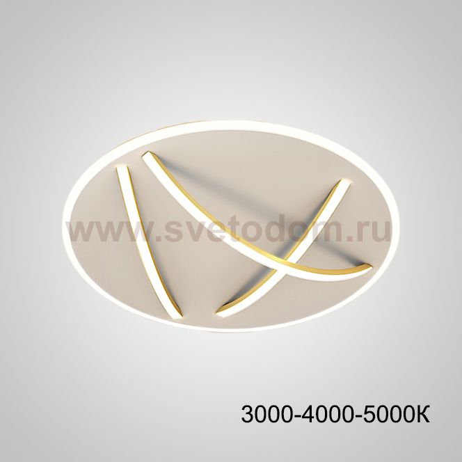 Потолочный светильник HAFTOR D40 Gold Трехцветный свет ImperiumLoft 231217-23