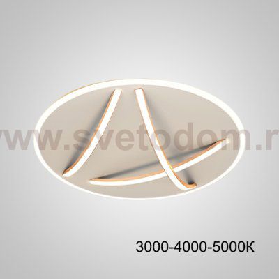 Потолочный светильник HAFTOR D50 Rose Gold Трехцветный свет ImperiumLoft 231223-23