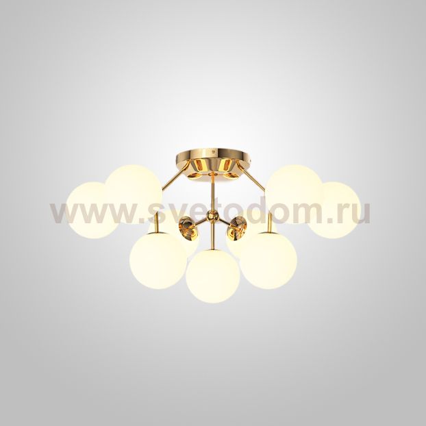 Потолочная люстра MARTIAL L9 Brass ImperiumLoft 231258-23