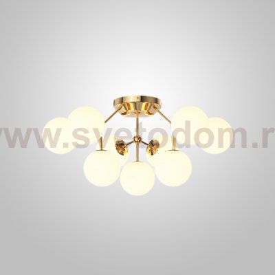 Потолочная люстра MARTIAL L9 Brass ImperiumLoft 231258-23
