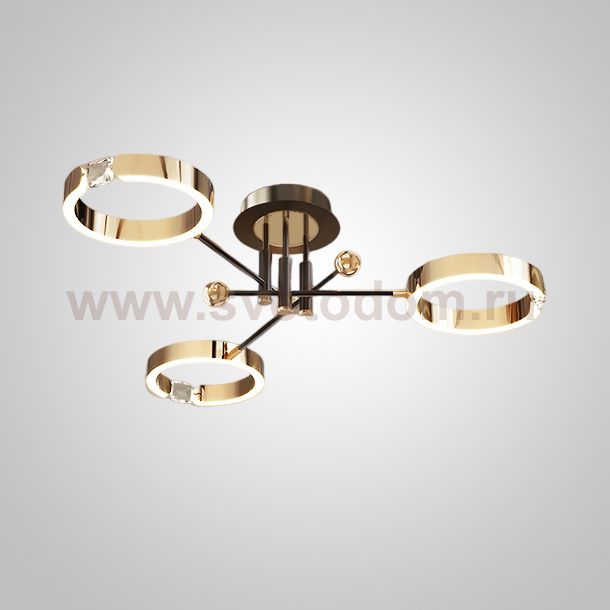 Потолочная люстра SELLIF CH L3 Brass ImperiumLoft 231269-23