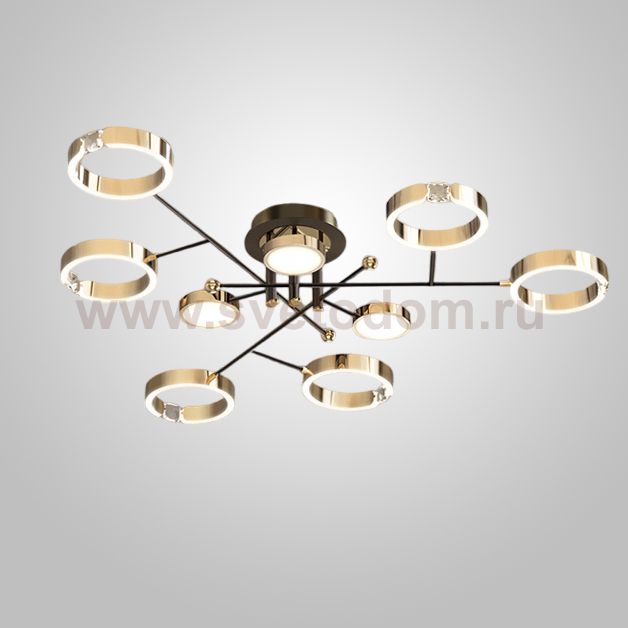 Потолочная люстра SELLIF CH L9 Brass ImperiumLoft 231272-23