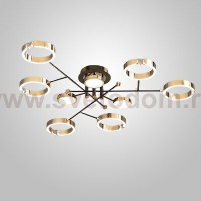Потолочная люстра SELLIF CH L9 Brass ImperiumLoft 231272-23