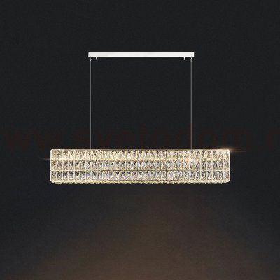 Подвесной светильник ACHILLES B LONG L80 Chrome ImperiumLoft 231319-23