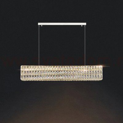 Подвесной светильник ACHILLES B LONG L100 Chrome ImperiumLoft 231320-23