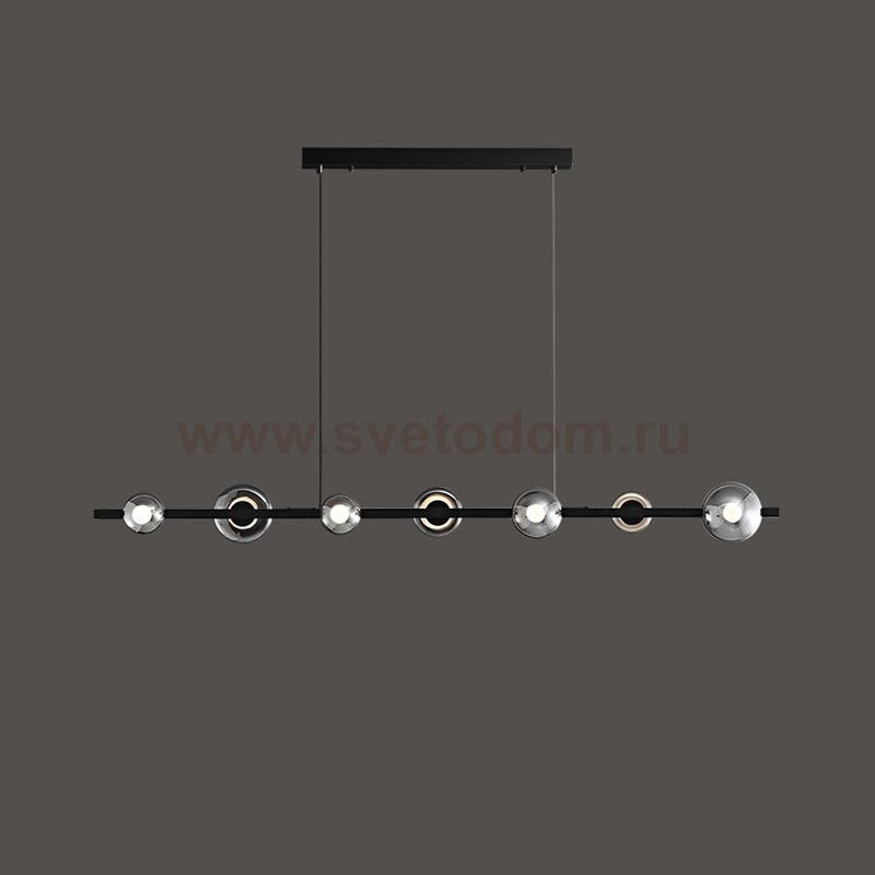 Подвесной светильник BOOSTER LONG L140 Black ImperiumLoft 231334-23