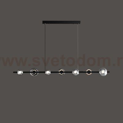 Подвесной светильник BOOSTER LONG L140 Black ImperiumLoft 231334-23