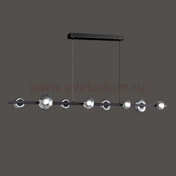 Подвесной светильник BOOSTER LONG L160 Black ImperiumLoft 231335-23