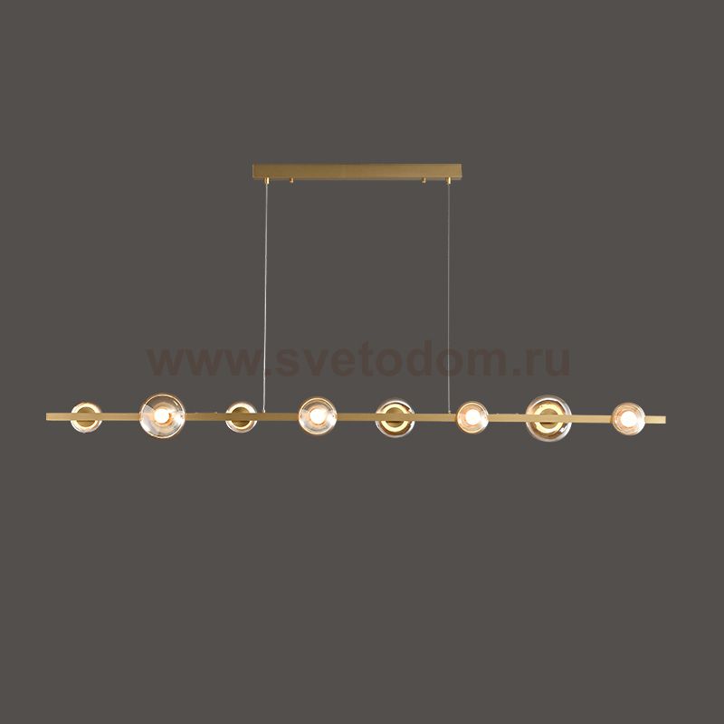 Подвесной светильник BOOSTER LONG L160 Brass ImperiumLoft 231338-23