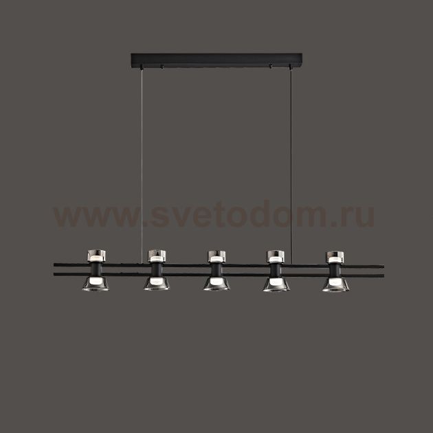 Подвесной светильник BLASIUS LONG L102,5 Black ImperiumLoft 231339-23