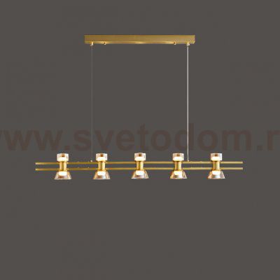 Подвесной светильник BLASIUS LONG L102,5 Brass ImperiumLoft 231344-23