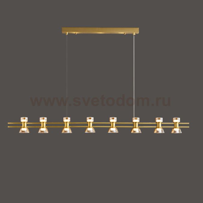 Подвесной светильник BLASIUS LONG L160 Brass ImperiumLoft 231347-23