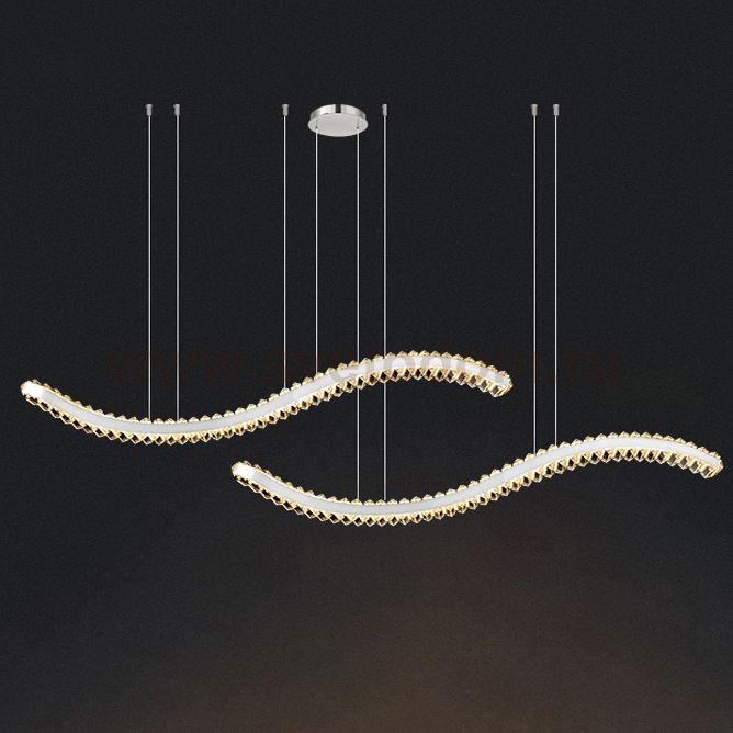 Подвесной светильник BERTOLDA W DUO A L150 Chrome ImperiumLoft 231354-23