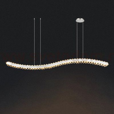 Подвесной светильник BERTOLDA W A L120 Chrome ImperiumLoft 231364-23