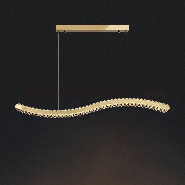 Подвесной светильник BERTOLDA W B L80 Brass ImperiumLoft 231365-23