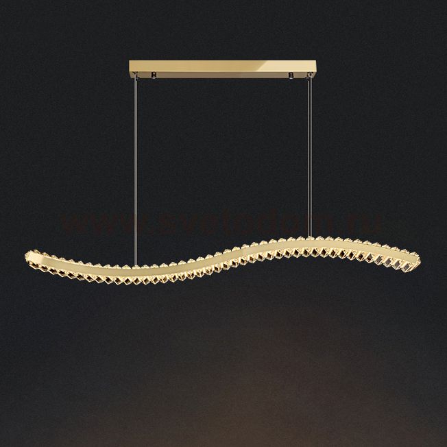 Подвесной светильник BERTOLDA W B L100 Brass ImperiumLoft 231366-23
