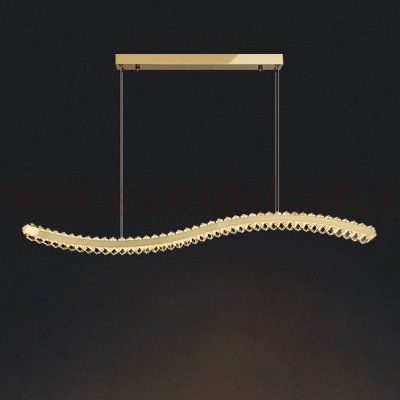 Подвесной светильник BERTOLDA W B L100 Brass ImperiumLoft 231366-23