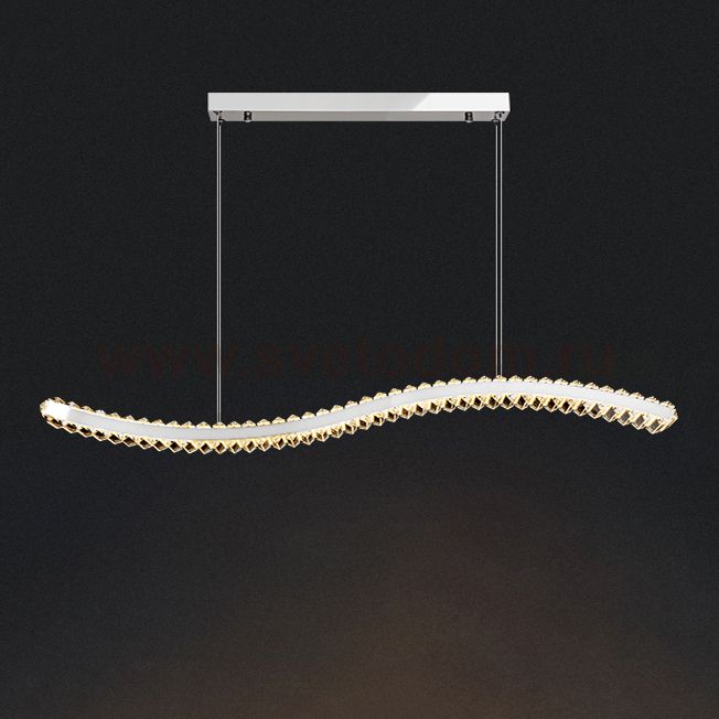 Подвесной светильник BERTOLDA W B L100 Chrome ImperiumLoft 231369-23