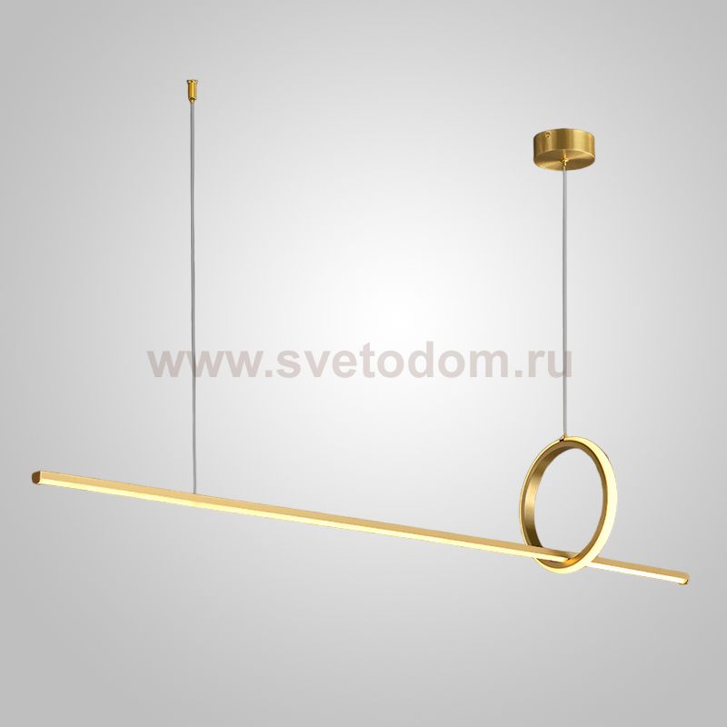 Подвесной светильник MOFFIT B LONG L90 Brass ImperiumLoft 231389-23
