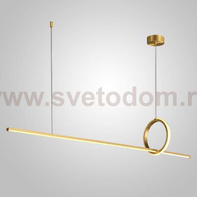 Подвесной светильник MOFFIT B LONG L120 Brass ImperiumLoft 231390-23