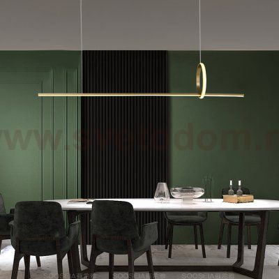 Подвесной светильник MOFFIT B LONG L120 Black ImperiumLoft 231392-23