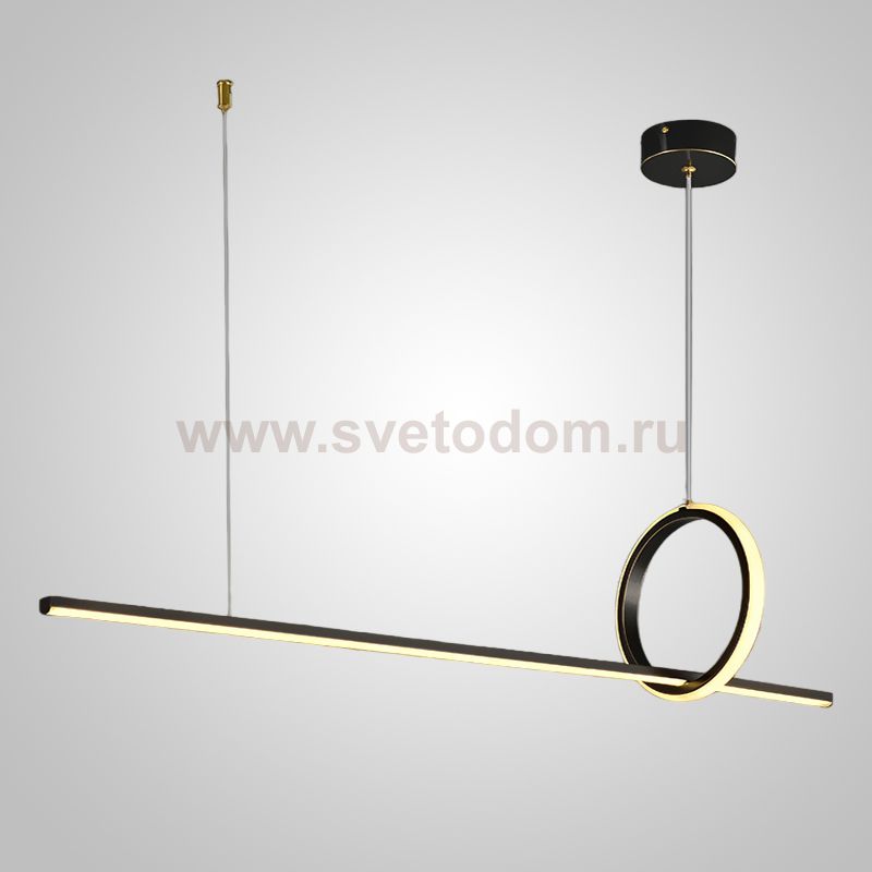 Подвесной светильник MOFFIT B LONG L120 Black ImperiumLoft 231392-23