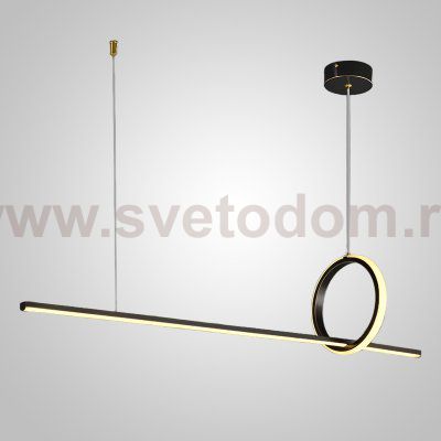 Подвесной светильник MOFFIT B LONG L120 Black ImperiumLoft 231392-23